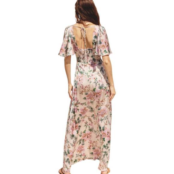 NEW DRESS FORUM morning meadow dress in ecru/pink - Picture 3 of 3
